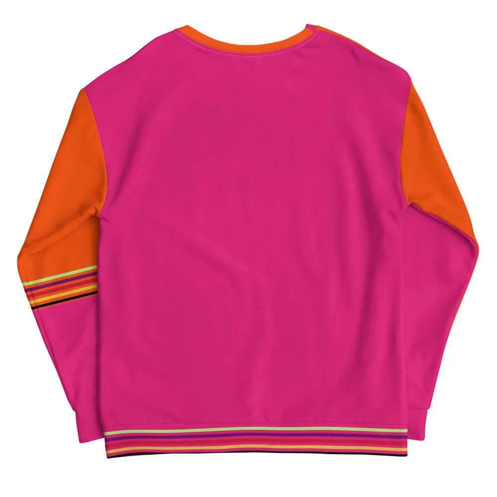 Doggies orange-pink Sweatshirt.
